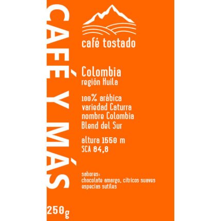 cafe molido colombia huila