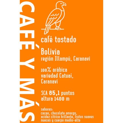 café de especialidad tostado y molido Bolivia